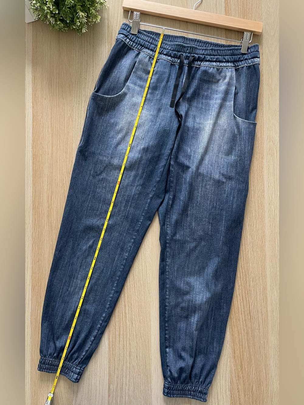 Lucy Women's Indigo Drawstring Joggers